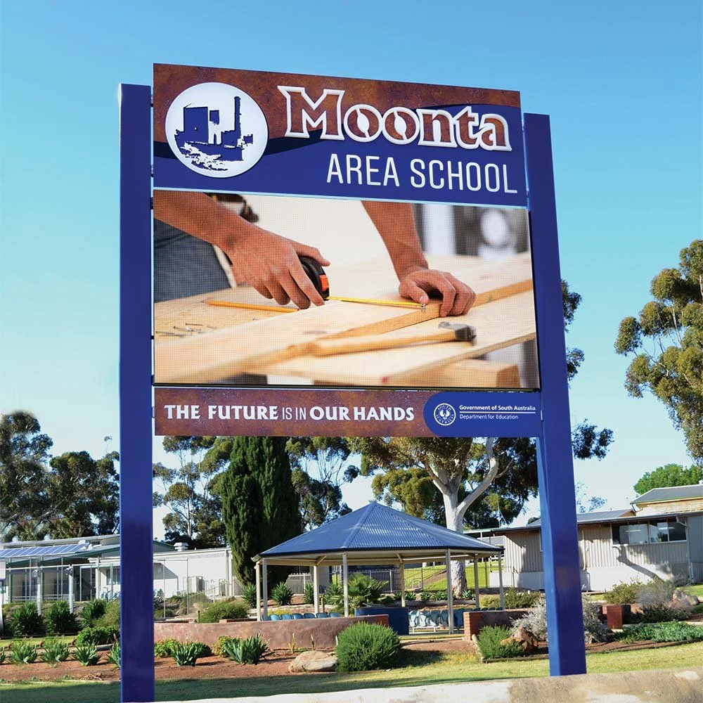 Digital signage sponsorship